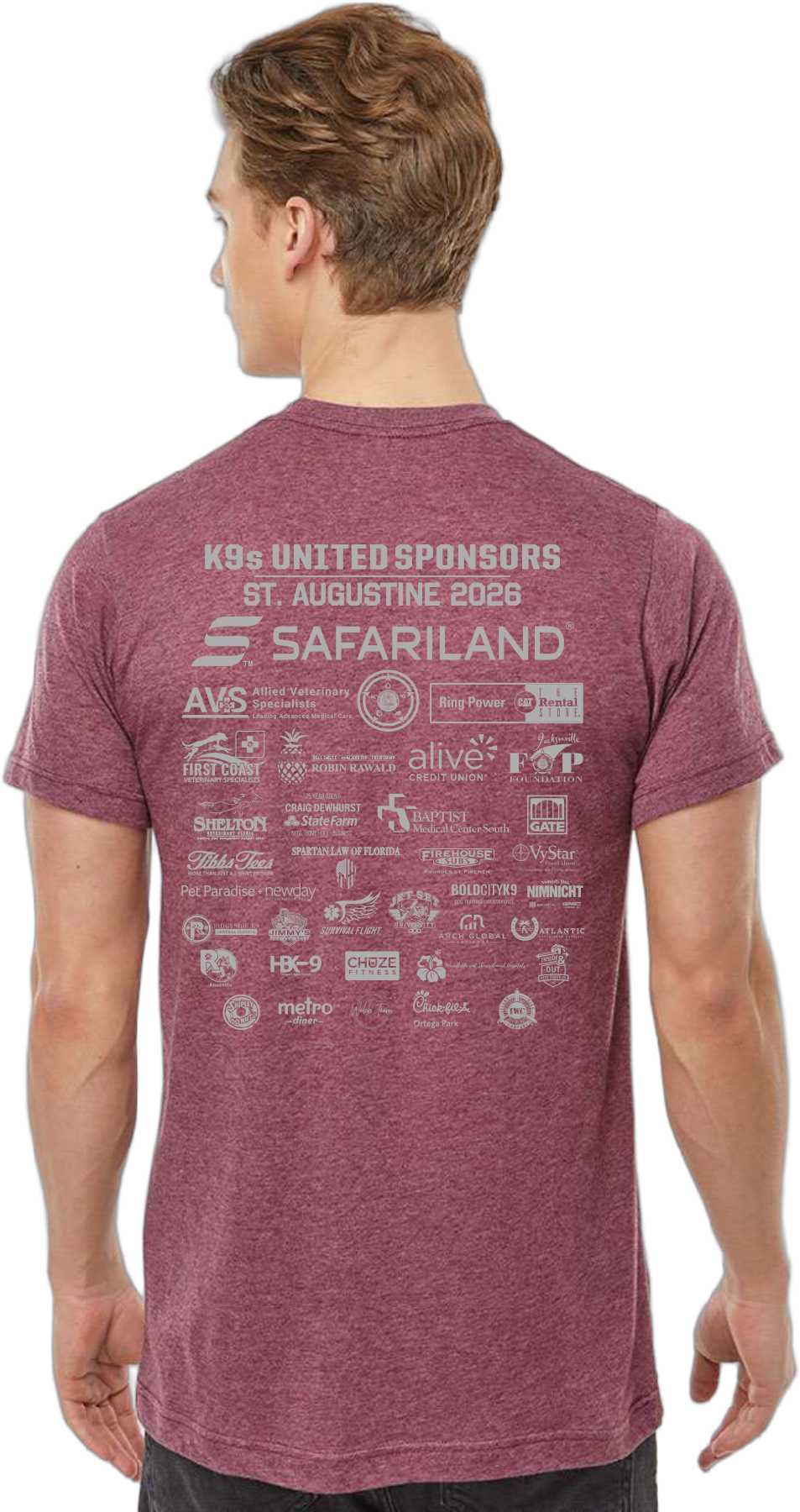 LIMITED TIME ONLY – 2026 K9s United 5K Shirt | Back by Popular Demand