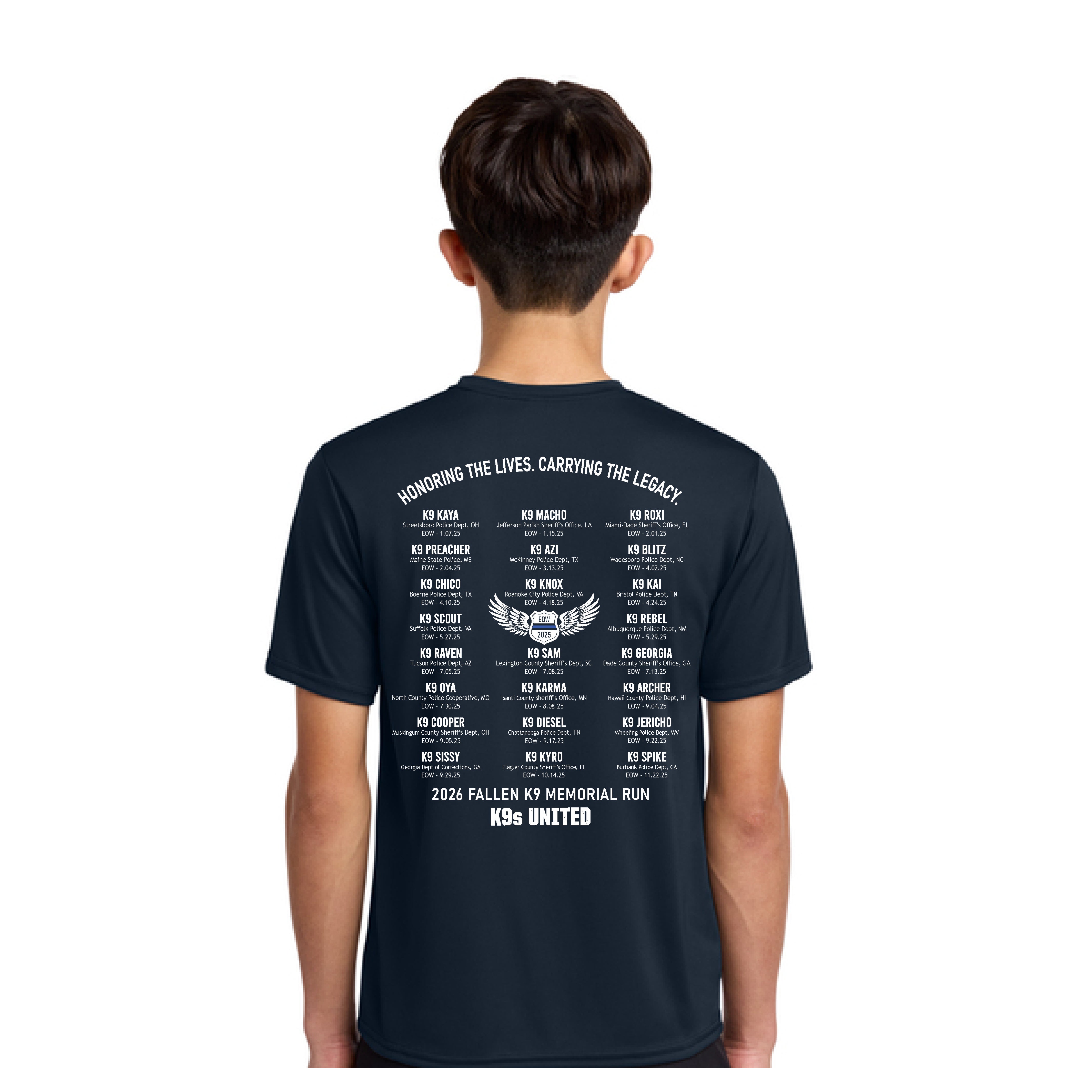 2026 Fallen K9 Memorial Shirt