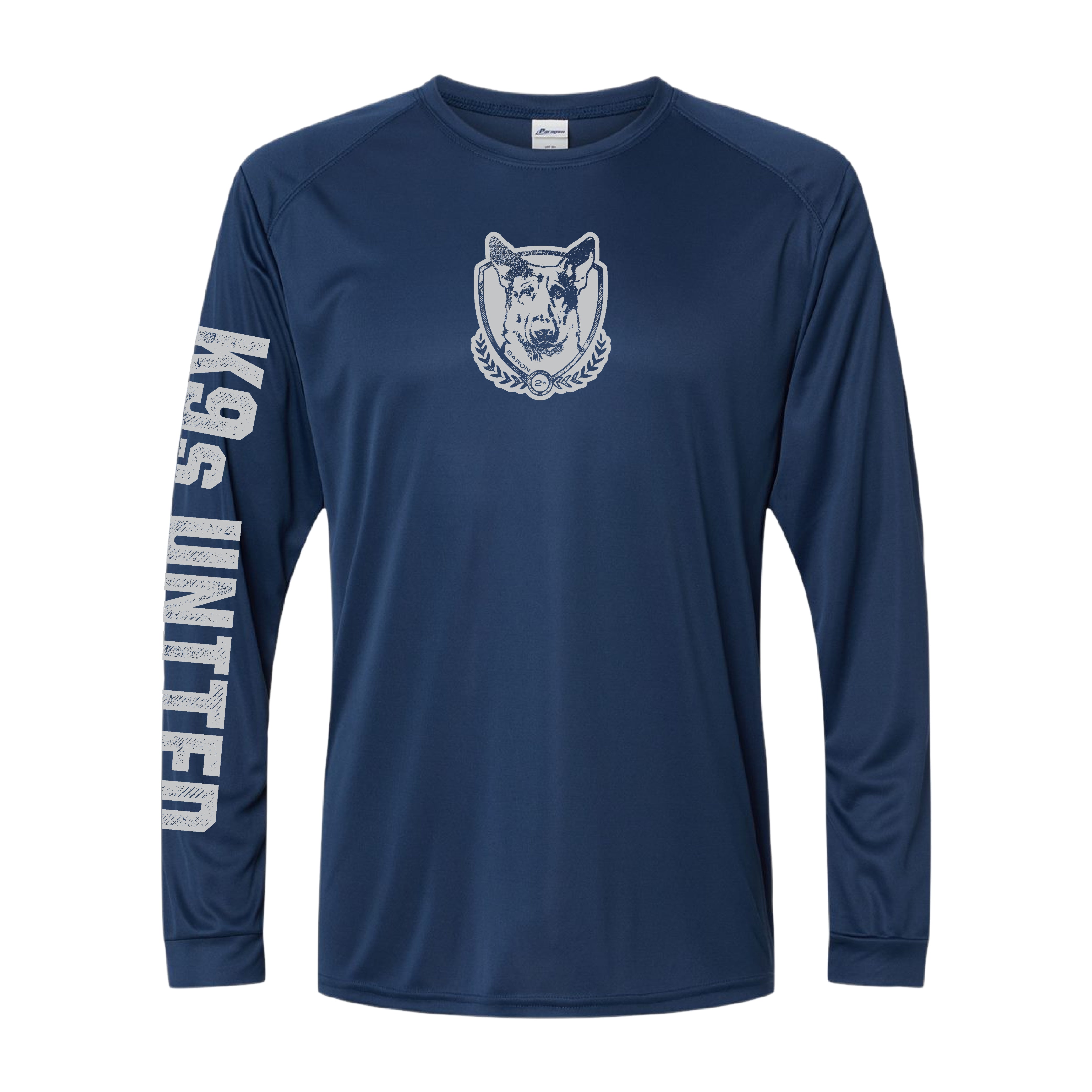 Baron Shield Long Sleeve Wicking Tee