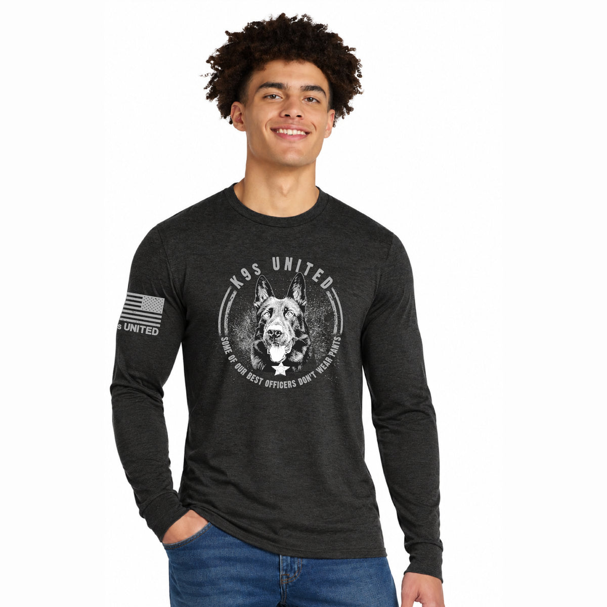 Best Officers Don't Wear Pants Long Sleeve Tee