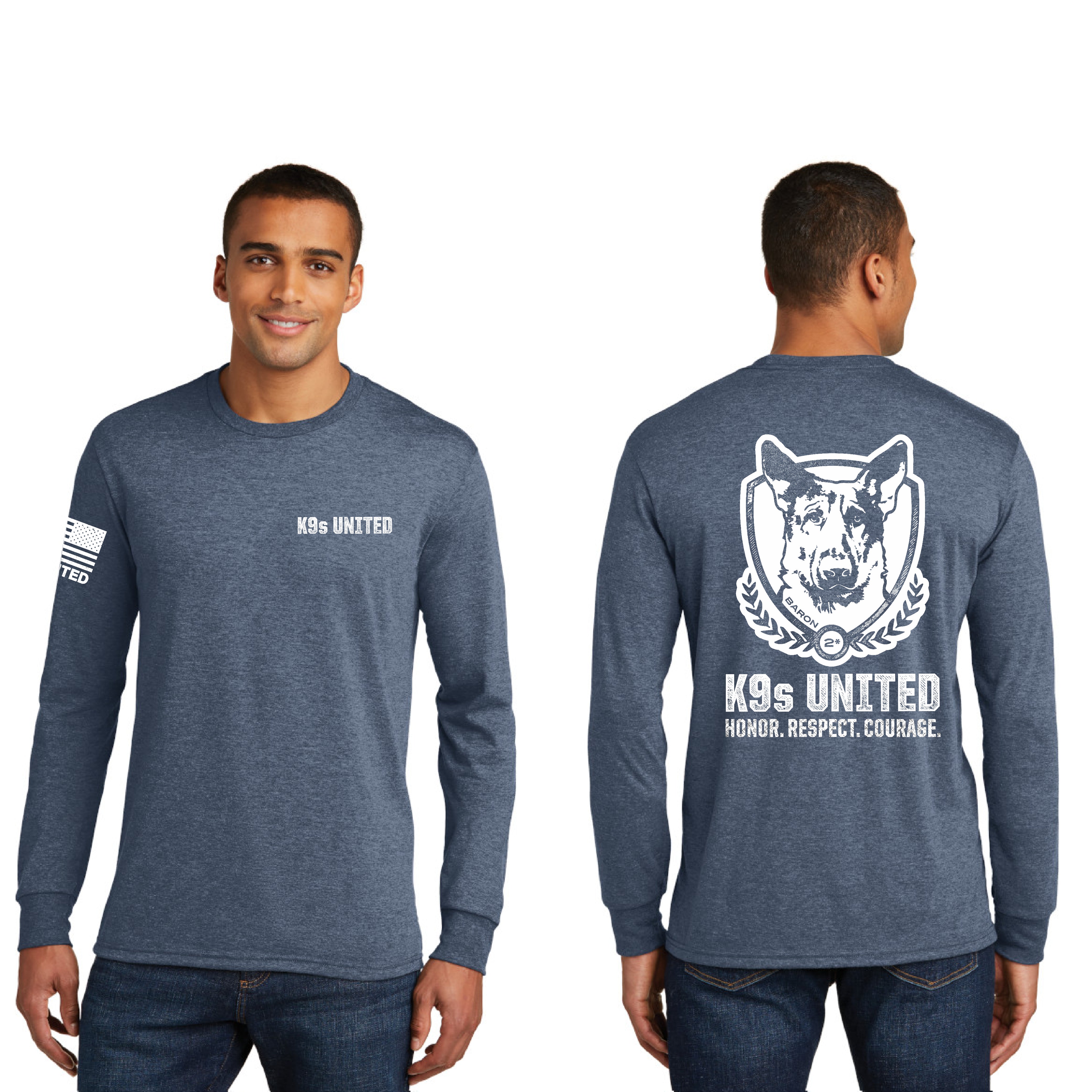 Classic K9s United Long Sleeve Tee (Men)