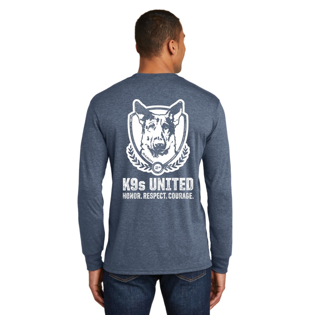 Men's Classic K9s United Long Sleeve Tee - K9s United