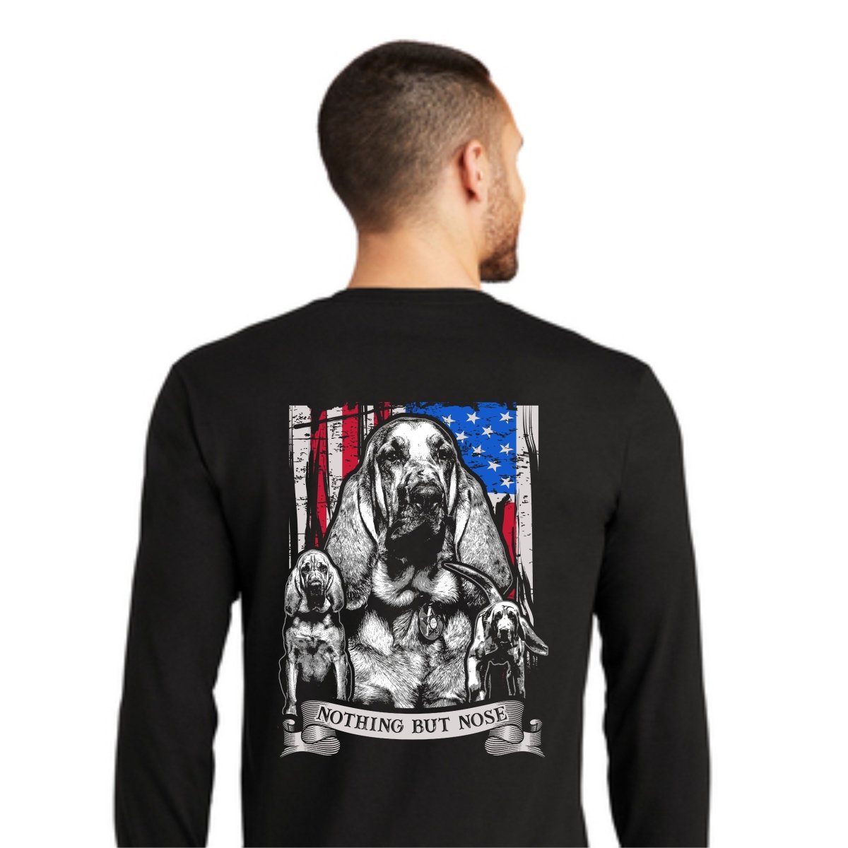 Nothing But Nose Long Sleeve T-Shirt (PRE-SALE: Today through 10/9/22) - K9s United