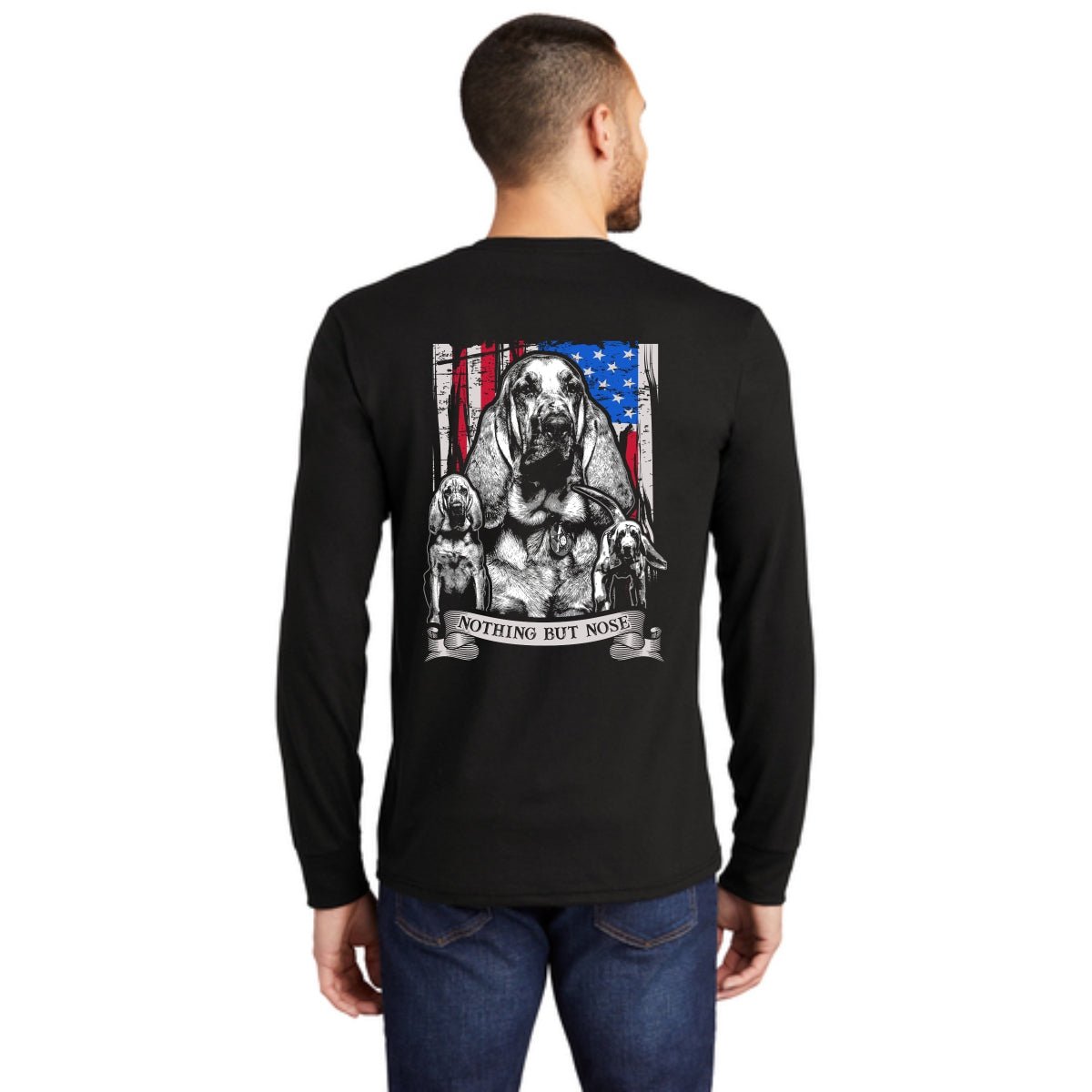Nothing But Nose Long Sleeve T-Shirt (PRE-SALE: Today through 10/9/22) - K9s United