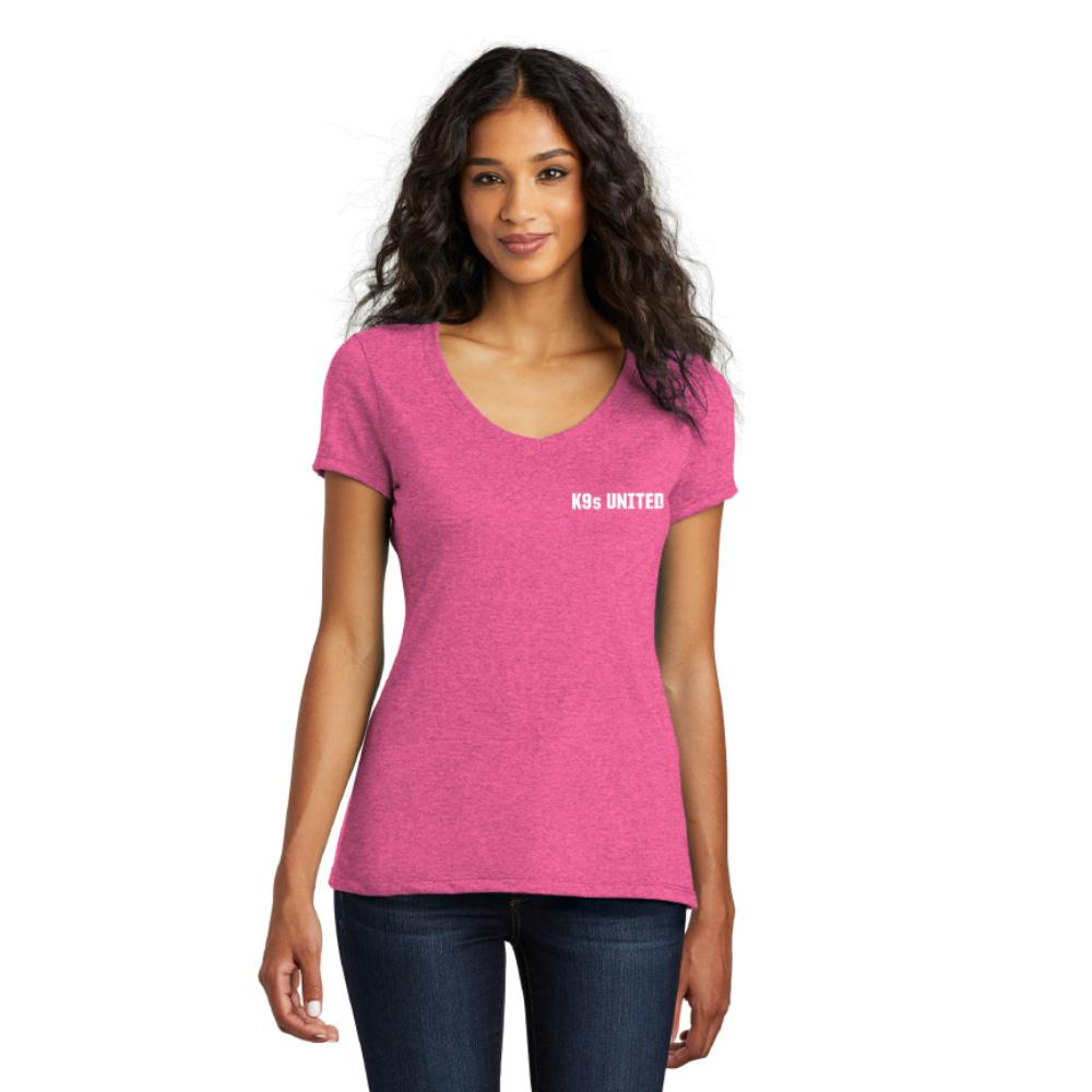 Women's Classic K9s United V-Neck Tee - K9s United
