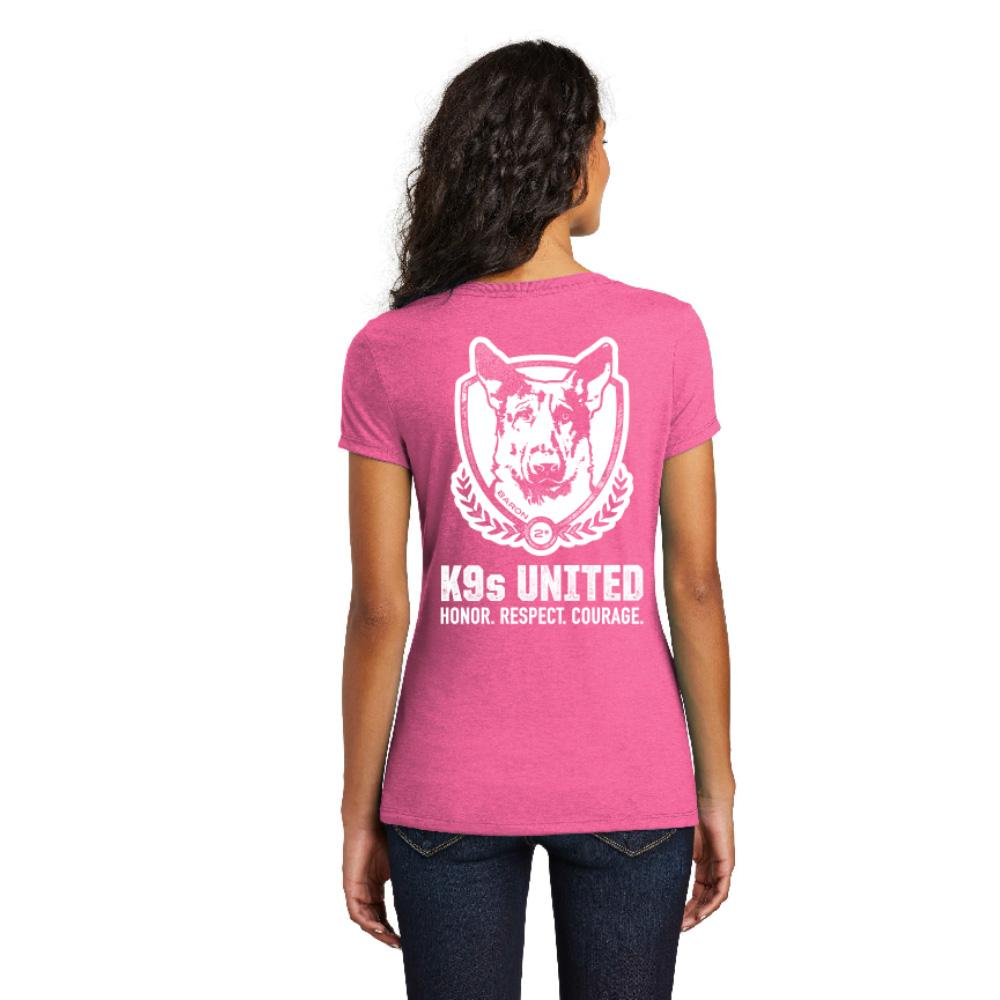 Women's Classic K9s United V-Neck Tee - K9s United