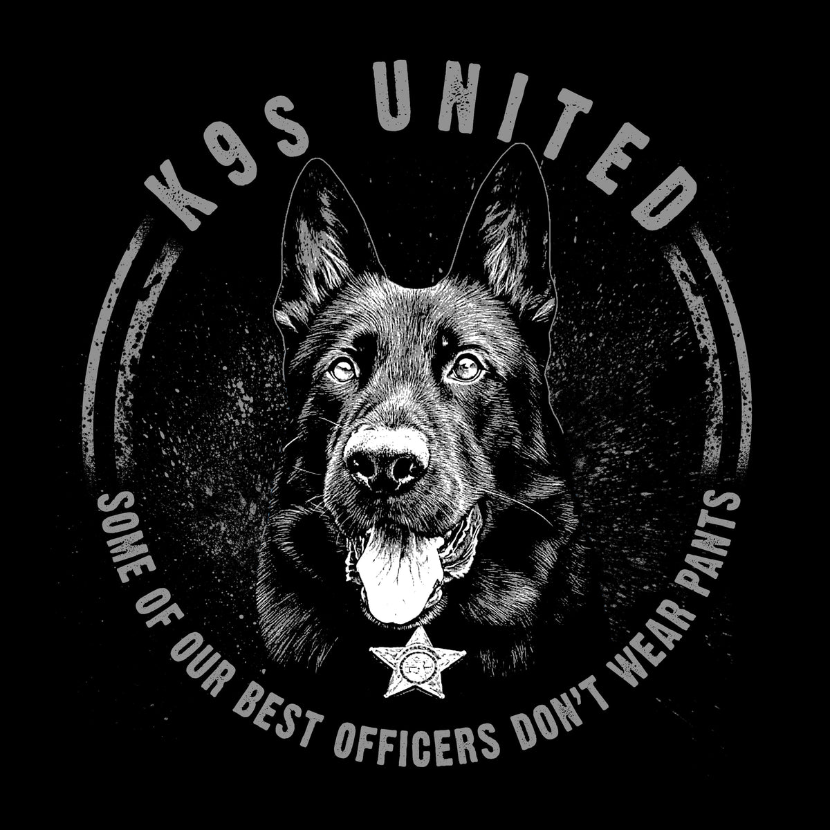 (F) Best Officers Don't Wear Pants Apparel