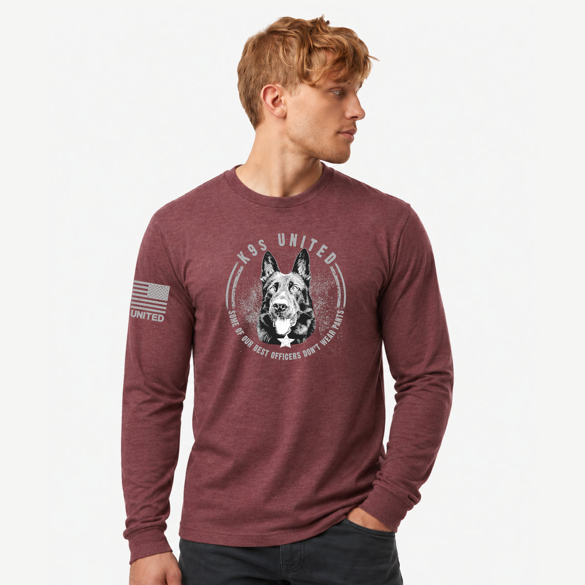 Best Officers Don't Wear Pants Long Sleeve Tee