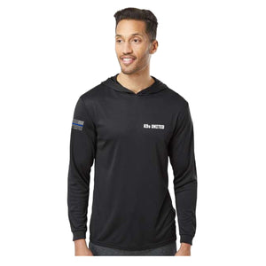 Guardians of Freedom Hooded Long Sleeve Wicking Tee - K9s United